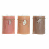 Scented Candle (3) (3 Pieces) - DKD Home Decor Maroc - Aylal Beauty